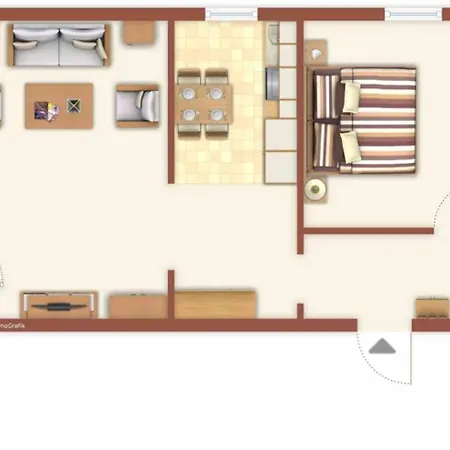 Appartamento Stromsicht, Direkt Am Alten Strom Rostock